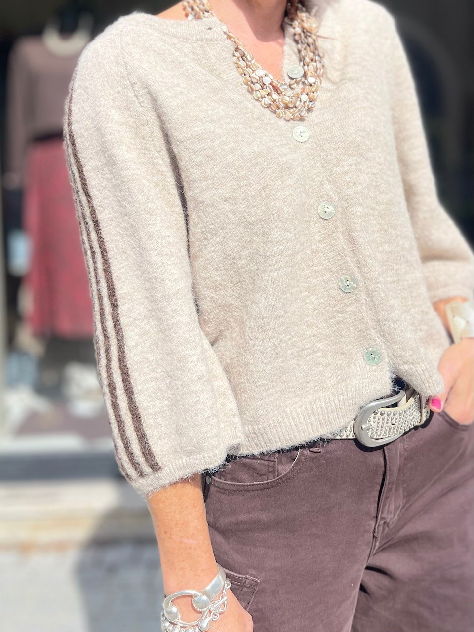 Gilet bande et étoile