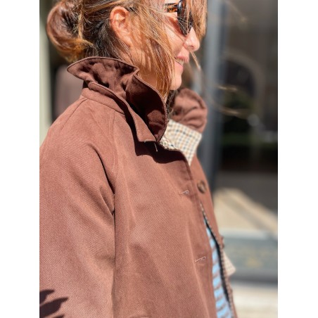 Veste col montant