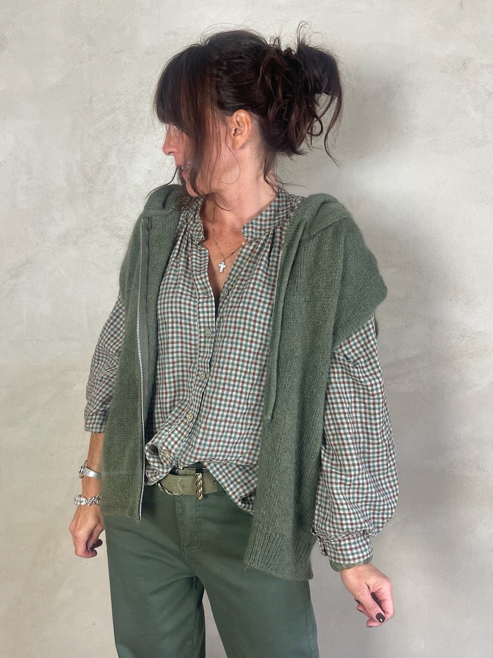 Gilet Mohair sans manches...