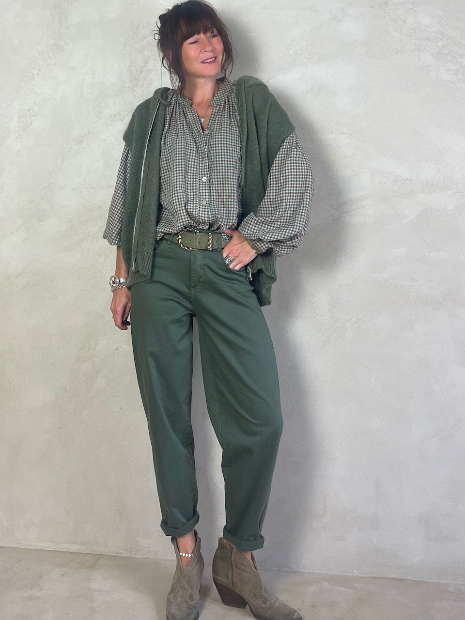 Pantalon en  toile