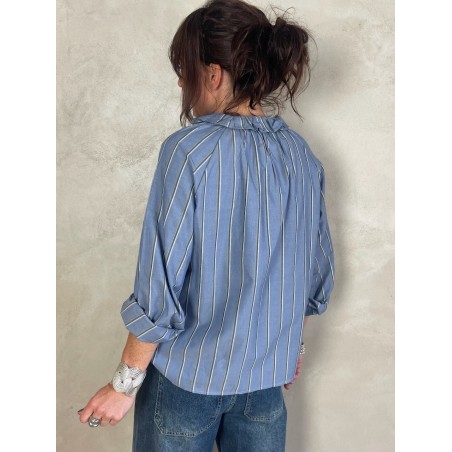 Chemise col claudine