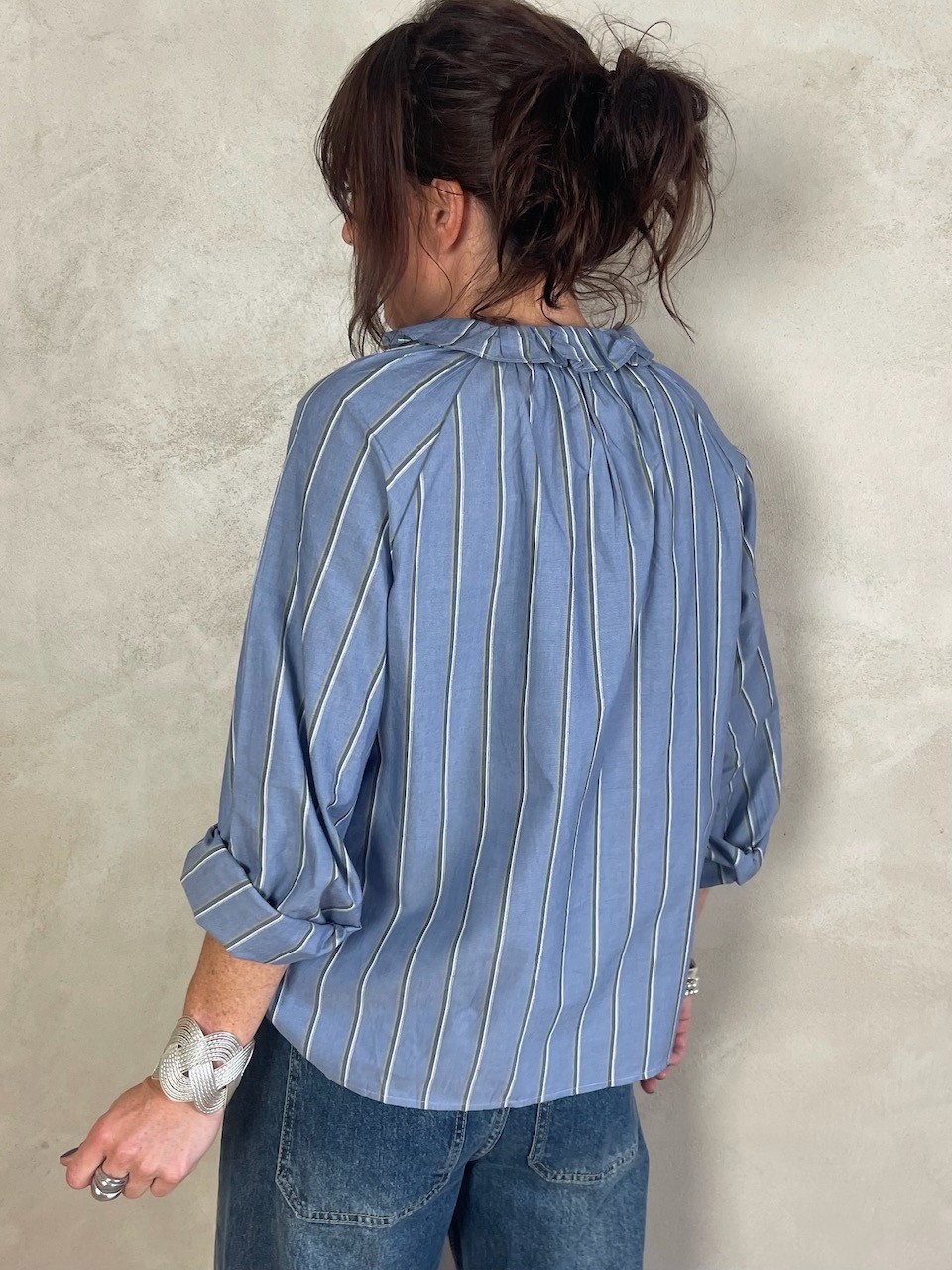 Chemise col claudine