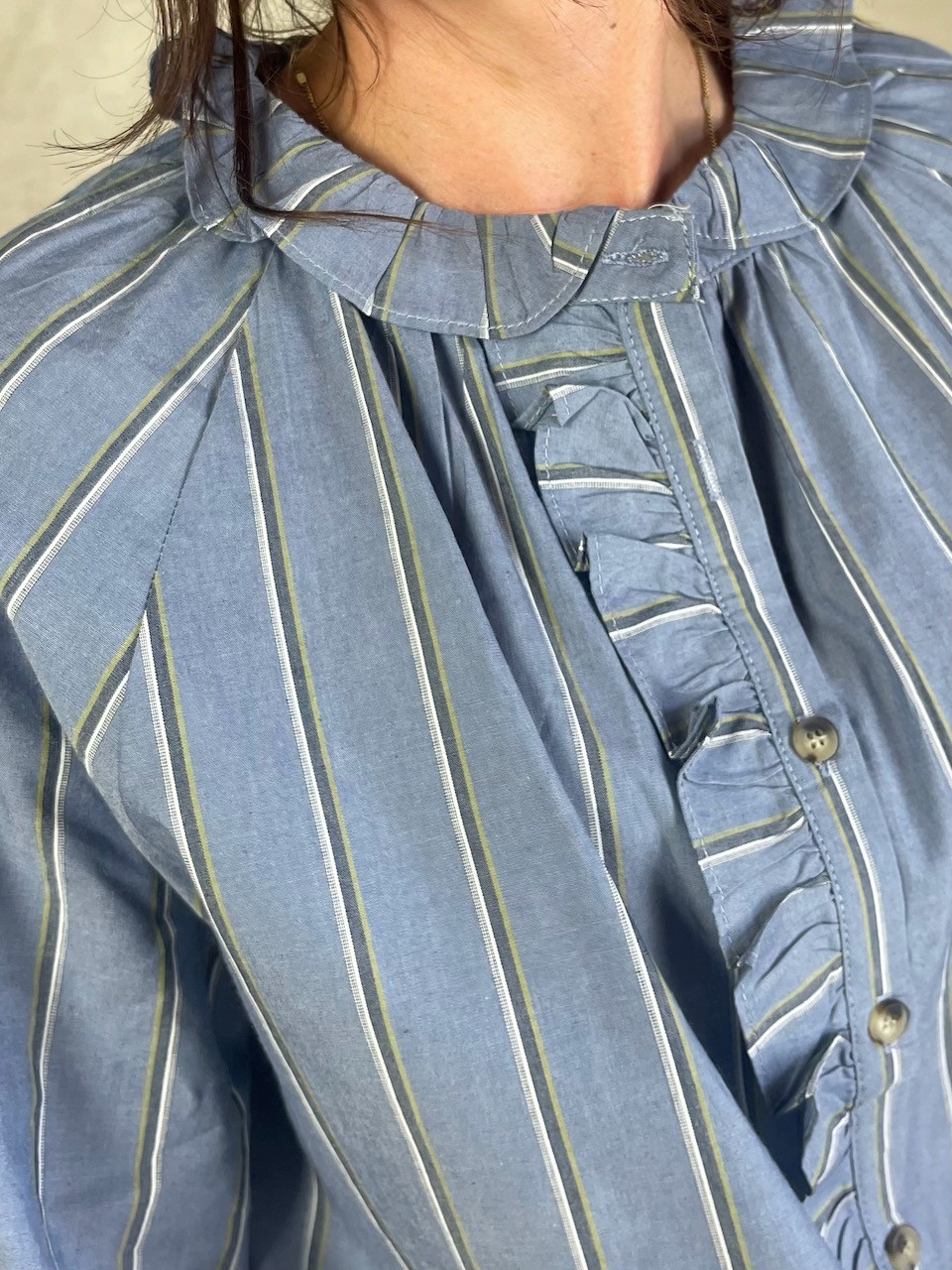 Chemise col claudine