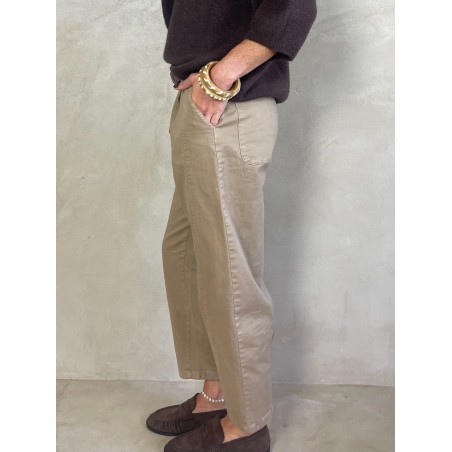 Pantalon chino à pinces