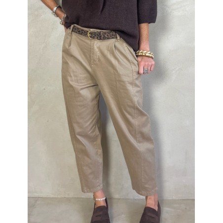 Pantalon chino à pinces