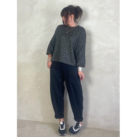 Pantalon ballon nid d'abeille