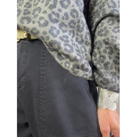 Pantalon ballon nid d'abeille