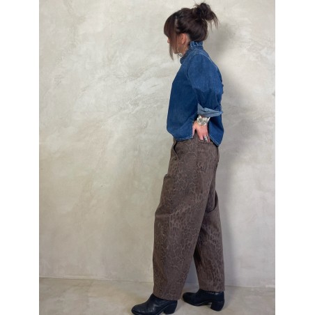 Chemise souple en jean