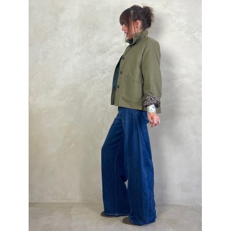 Trench col volant