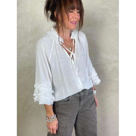 Blouse blanche