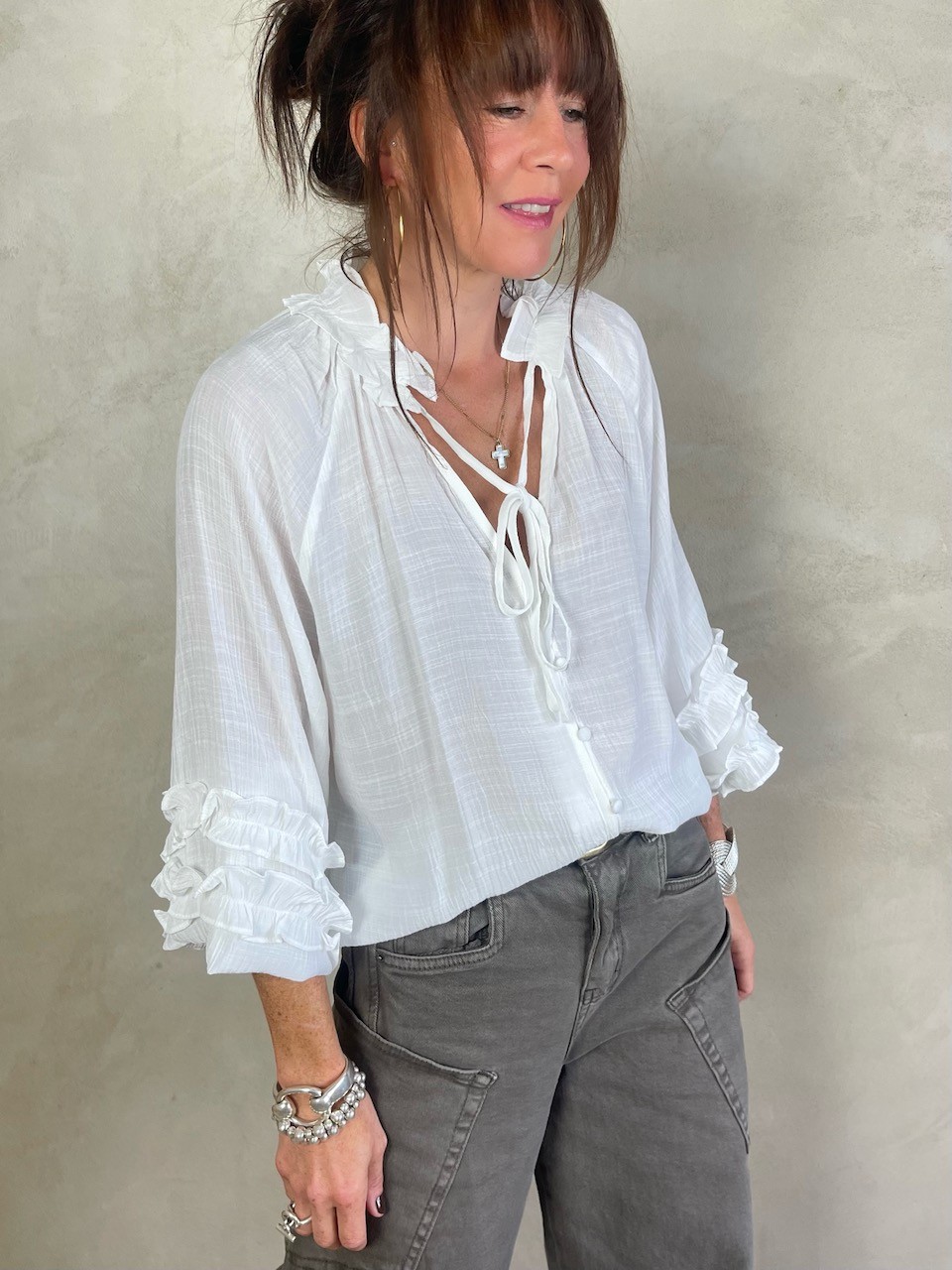 Blouse blanche