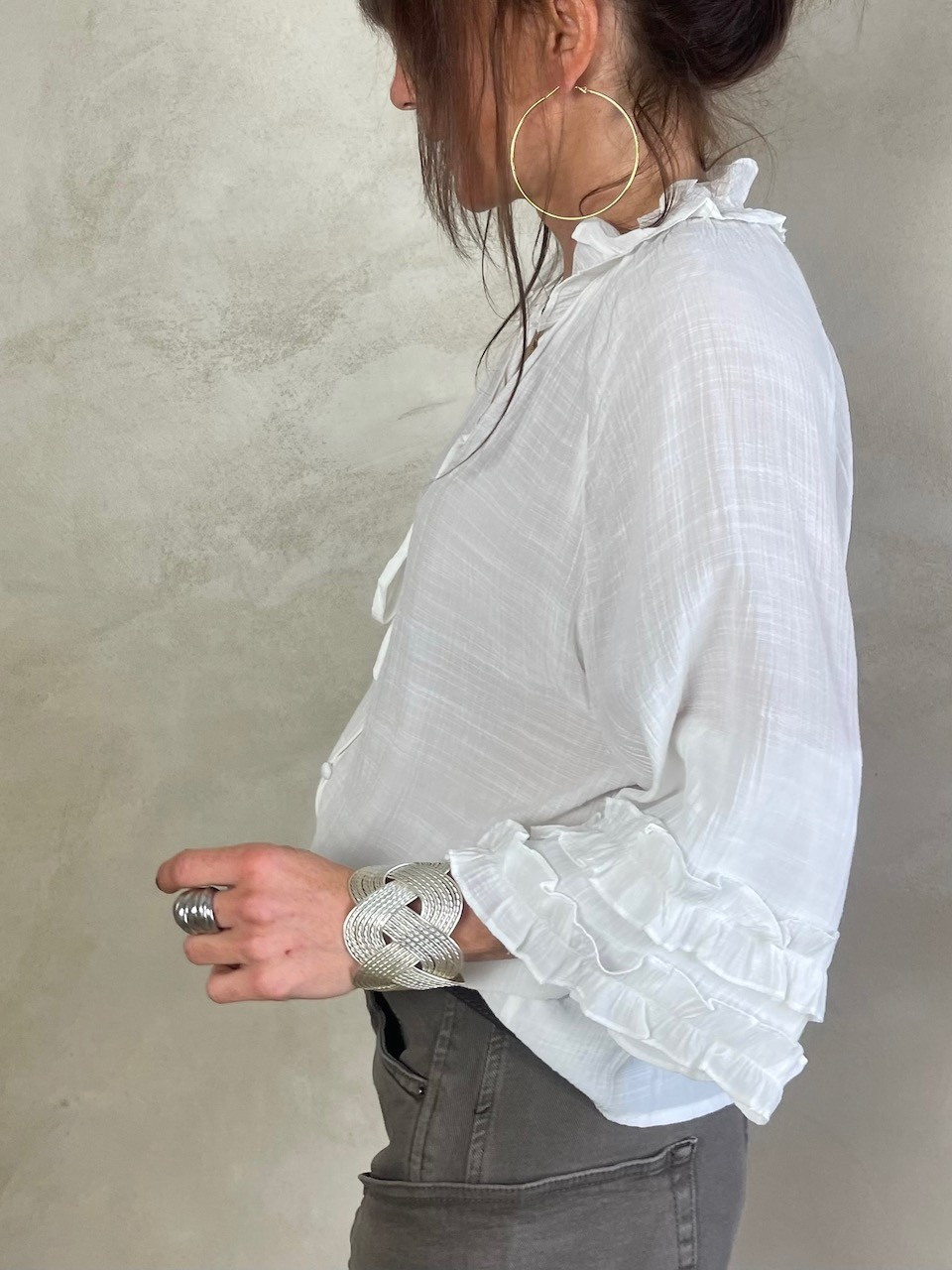 Blouse blanche