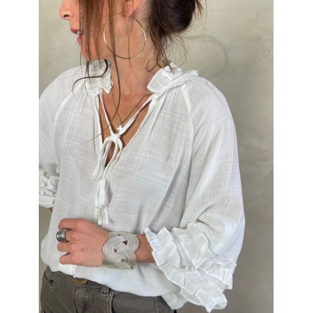 Blouse blanche