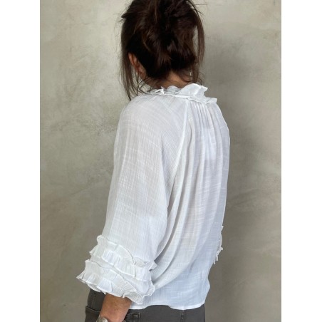Blouse blanche