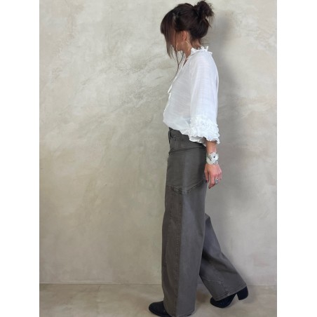 Blouse blanche