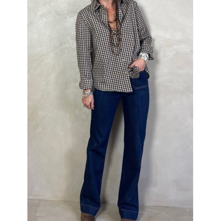 Chemise petits carreaux
