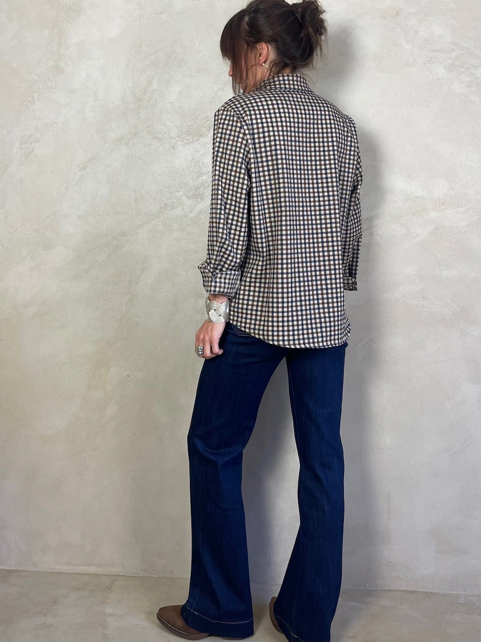 Chemise petits carreaux