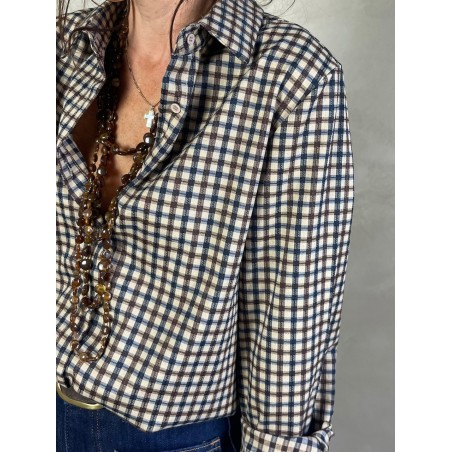 Chemise petits carreaux