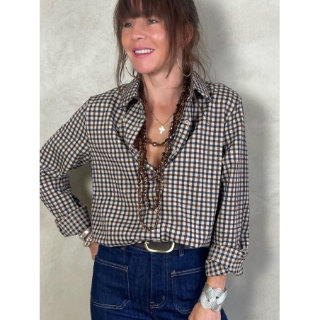 Chemise petits carreaux