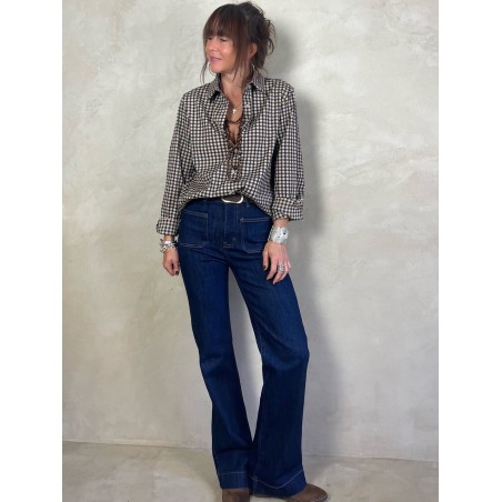 Chemise petits carreaux