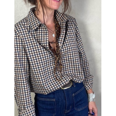 Chemise petits carreaux