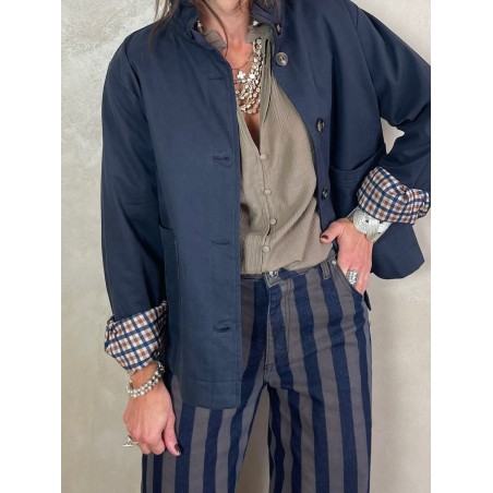 Trench col volant