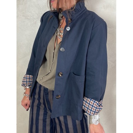 Trench col volant