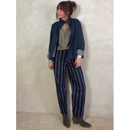 Trench col volant