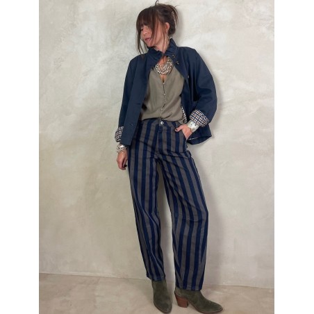 Trench col volant