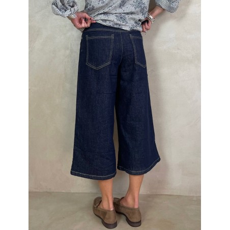 Bermuda en jean brut