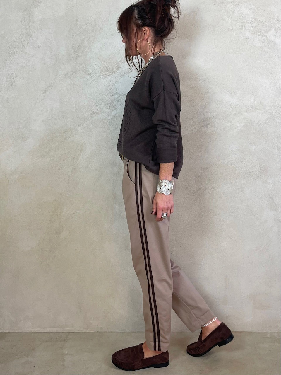 Pull Vintage choco