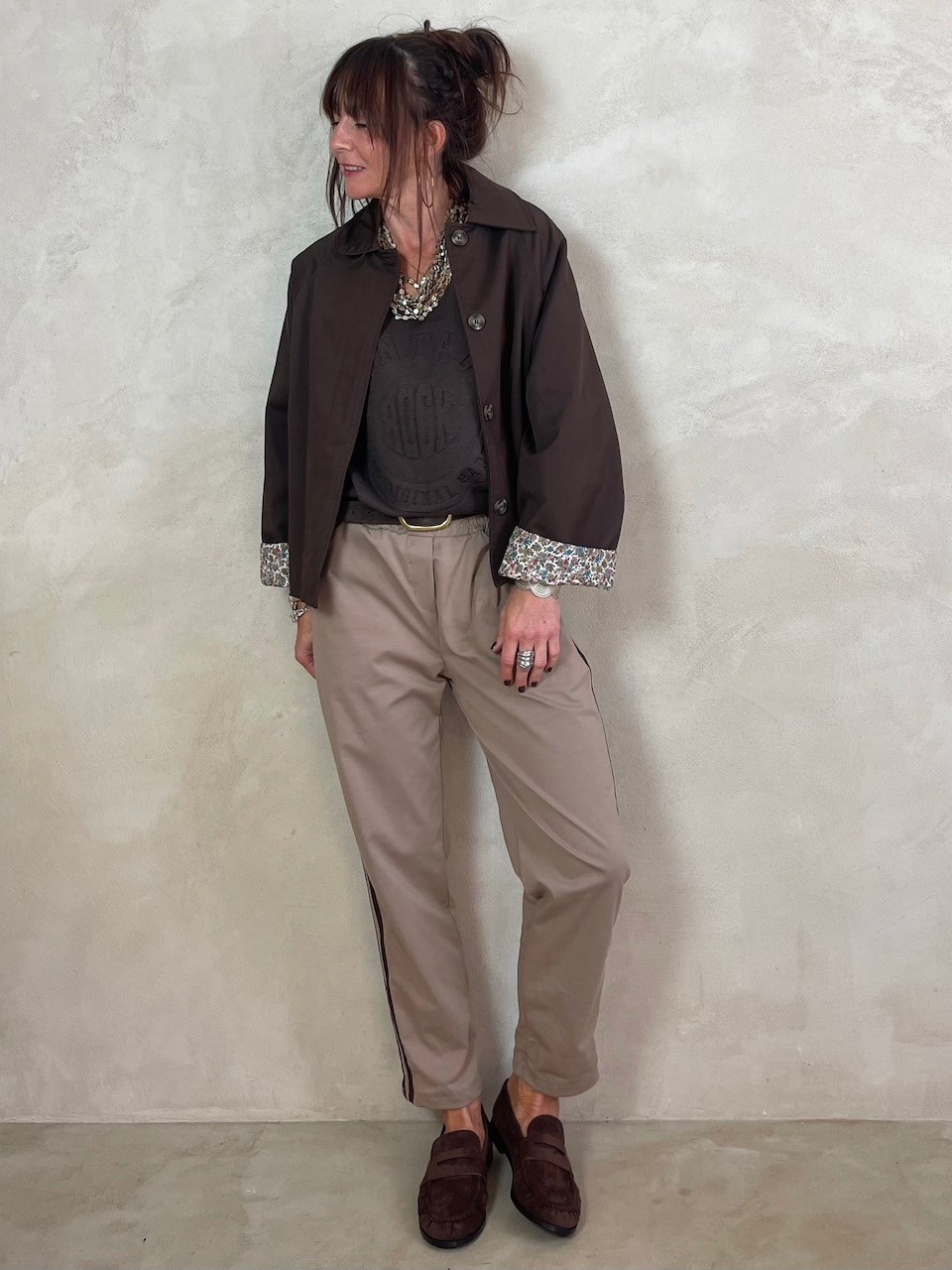 Pull Vintage choco