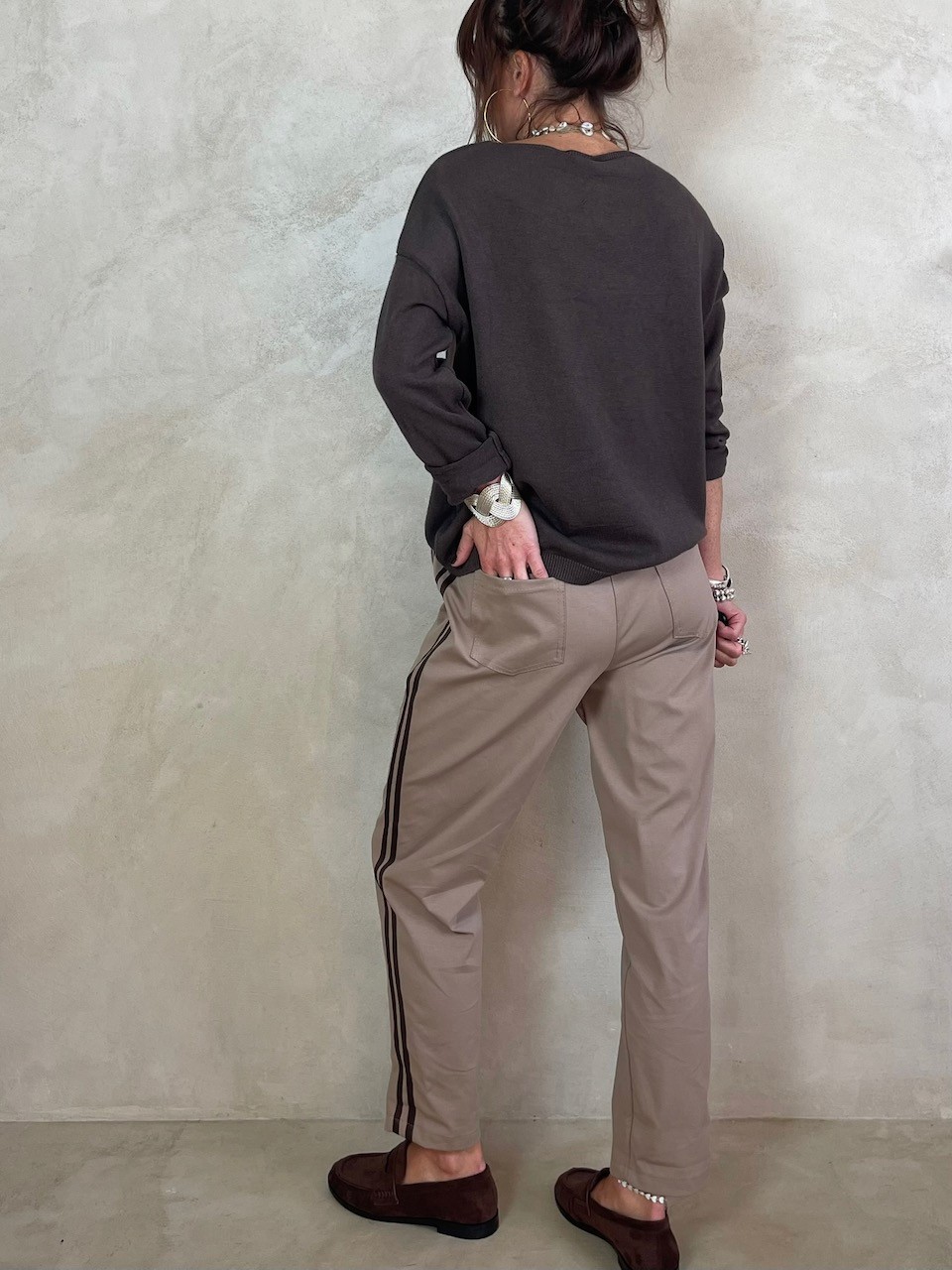 Pull Vintage choco