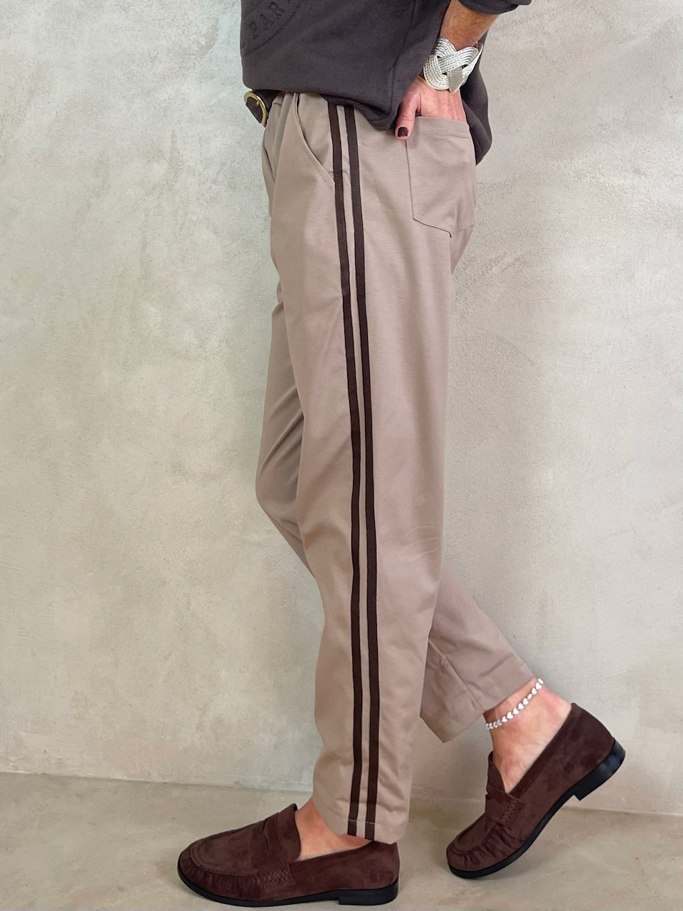Pantalon effet jog