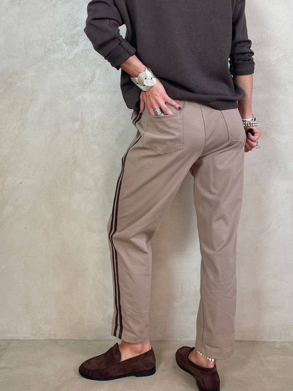 Pantalon effet jog