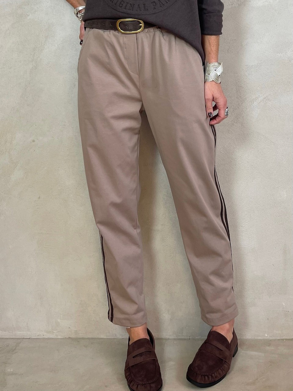 Pantalon effet jog
