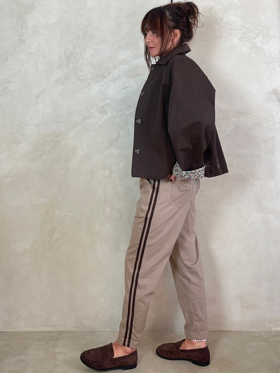 Pantalon effet jog
