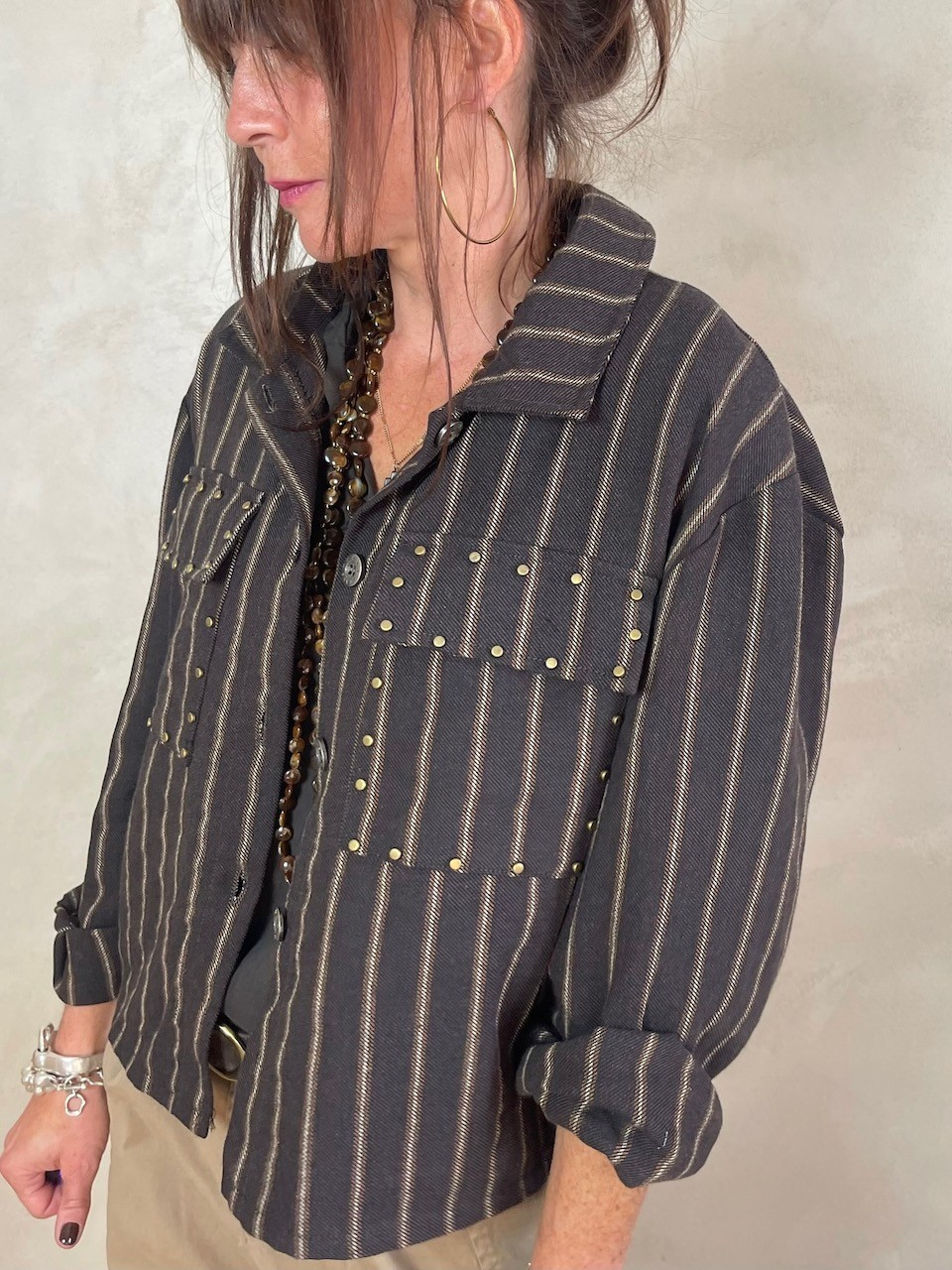 Chemise à Rayures