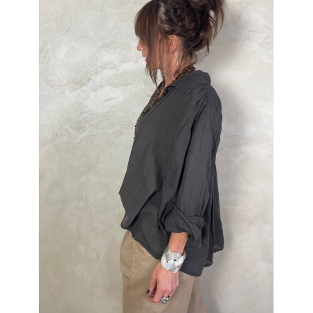 Blouse en voile de coton