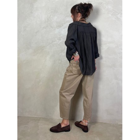 Blouse en voile de coton