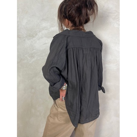 Blouse en voile de coton