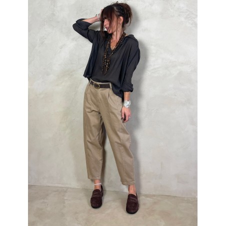 Blouse en voile de coton