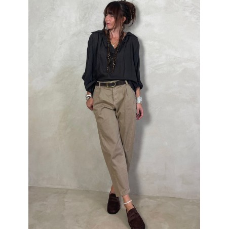 Blouse en voile de coton