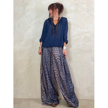 Pantalon fluide léo