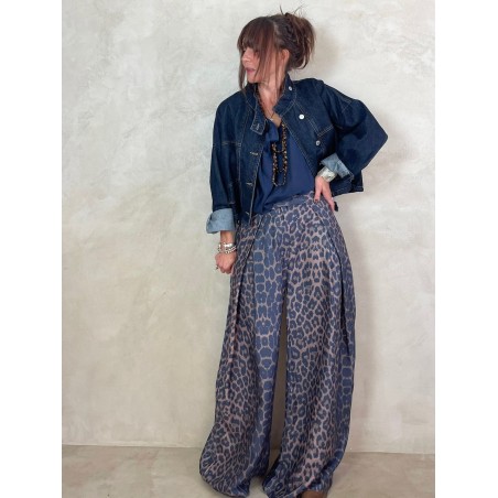 Pantalon fluide léo