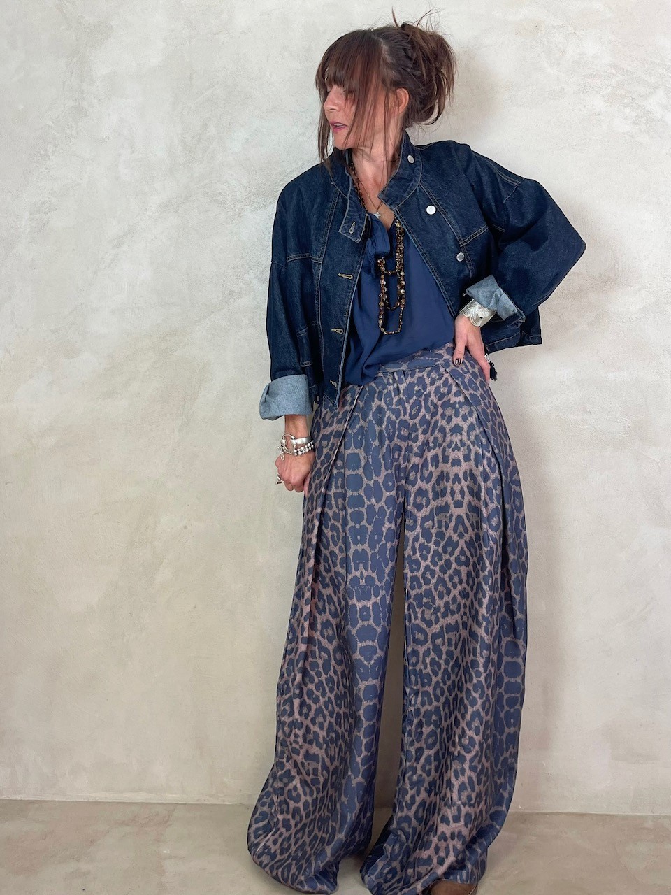 Pantalon fluide léo