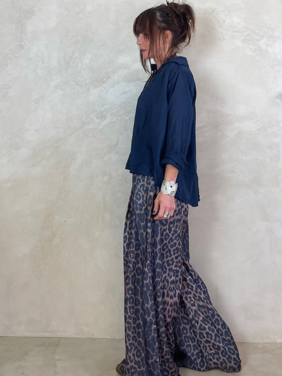 Blouse en voile de coton