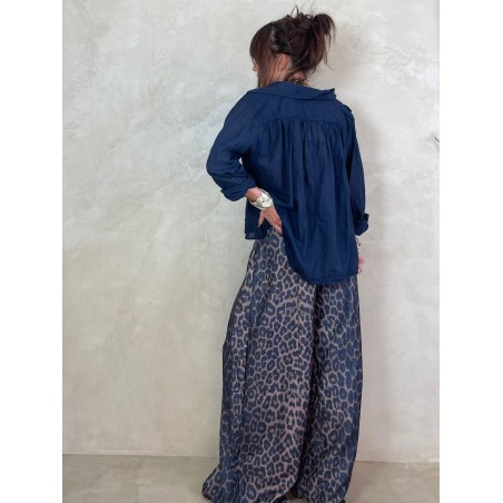 Blouse en voile de coton