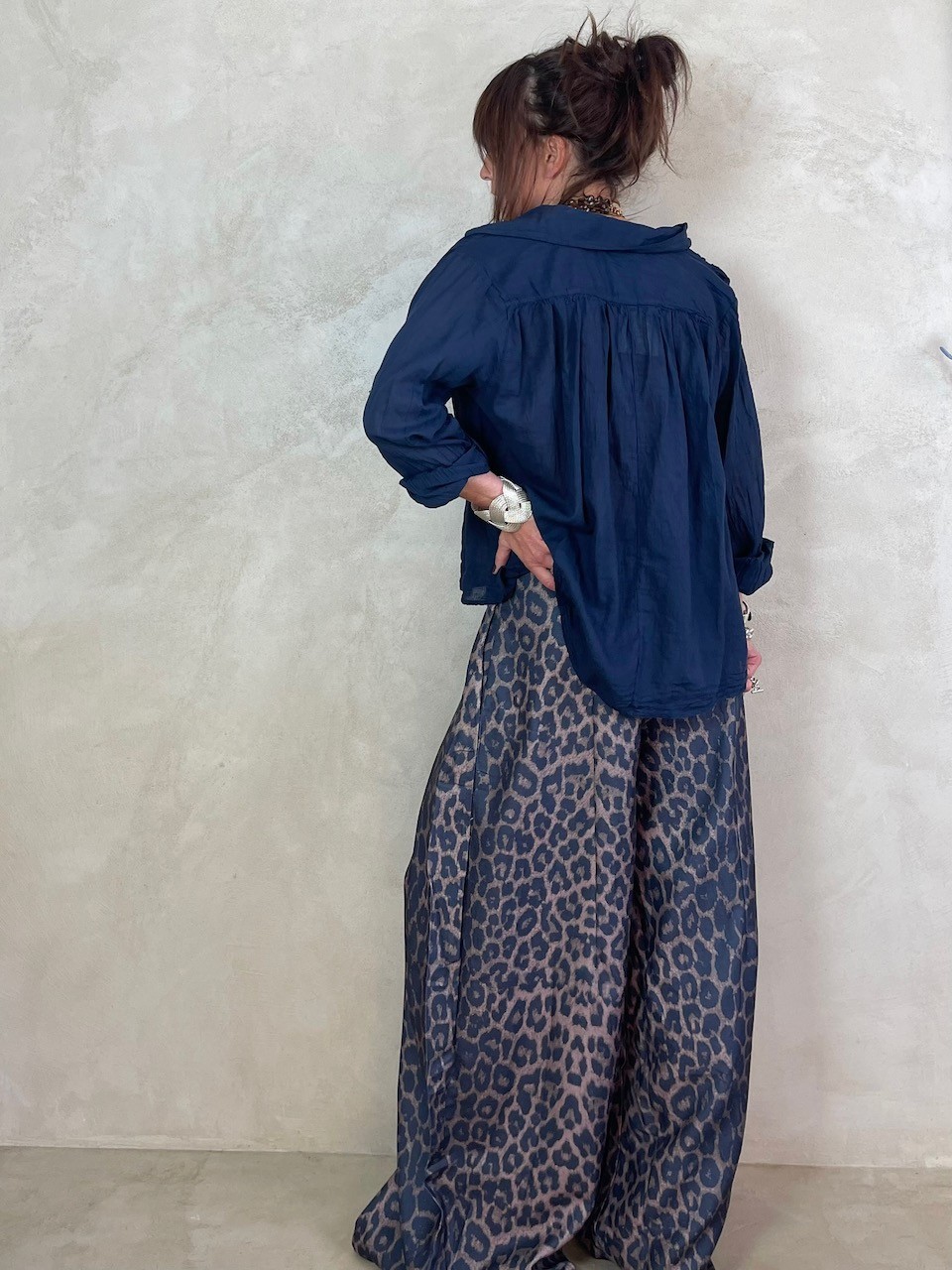 Blouse en voile de coton