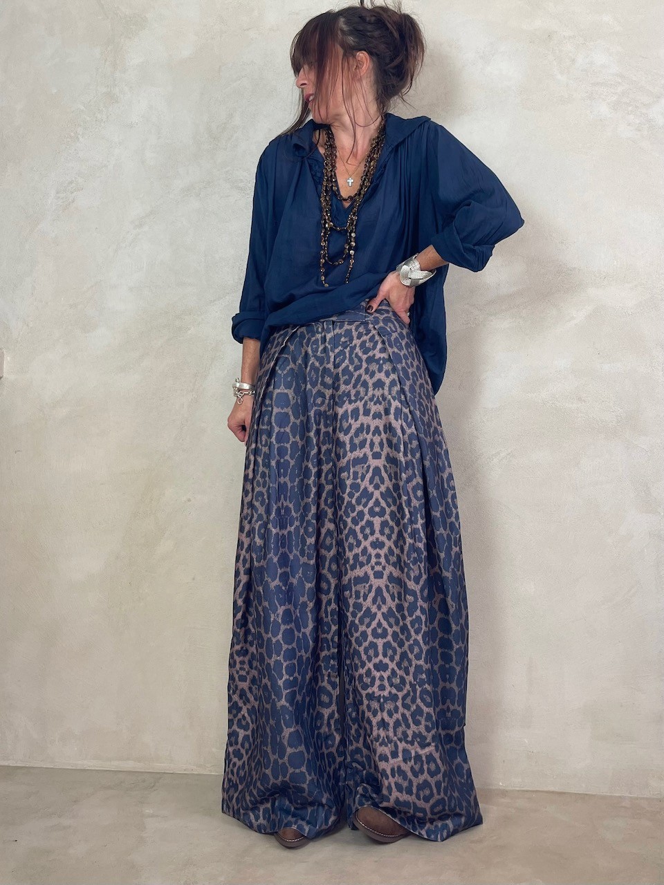 Blouse en voile de coton